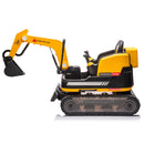 Outdoortoys 12V Electric Ride On Digger - Yellow