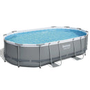 Bestway Power Steel™ Oval 16ft x 10ft x 42in Pool (10,949L) with Flowclear™- BW56448