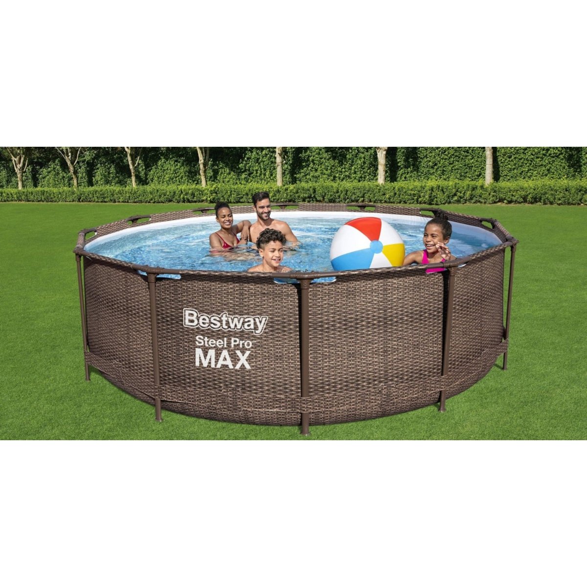 Bestway 12’ x 39.5” Steel Pro Max Deluxe Pool Set (9,150L) - BW56709