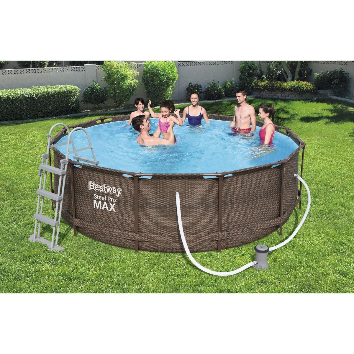 Bestway 12’ x 39.5” Steel Pro Max Deluxe Pool Set (9,150L) - BW56709