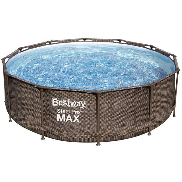 Bestway 12’ x 39.5” Steel Pro Max Deluxe Pool Set (9,150L) - BW56709