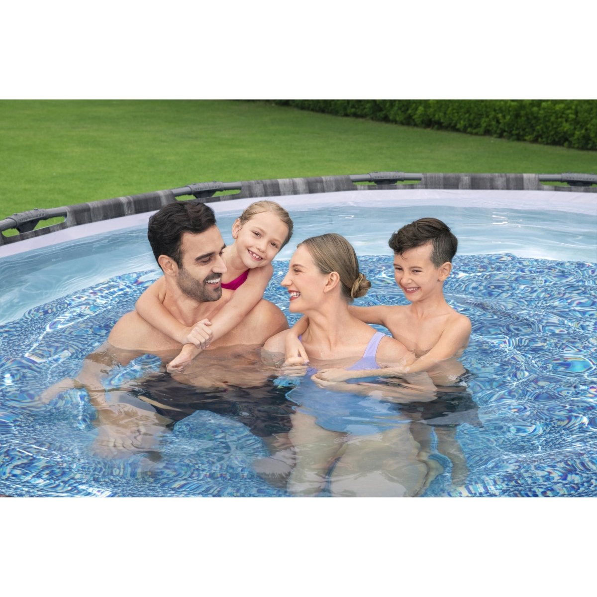 Bestway 14ft x 42in Steel Pro Max Pool Set Above Ground Swimming Pool (13,030L) - BW5614Z