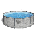 Bestway 14ft x 48in Steel Pro Max Pool Set Above Ground Swimming Pool (15,232L) - BW5619D