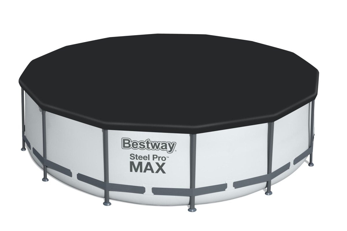 Bestway 14ft x 48in Steel Pro Max Pool Set Above Ground Swimming Pool - BW5612X
