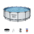 Bestway 14ft x 48in Steel Pro Max Pool Set Above Ground Swimming Pool - BW5612X