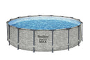 Bestway 16ft x 48in Steel Pro Max Pool Set Above Ground Swimming Pool - BW5619E