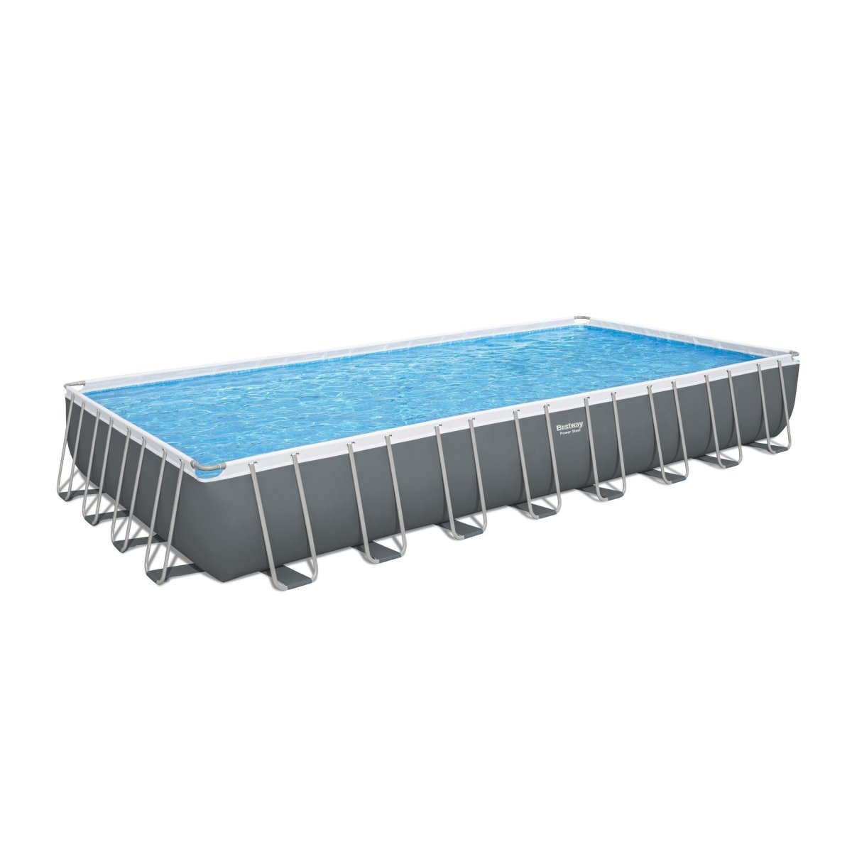 Bestway 31.4ft Power Steel™ Rectangular Frame Pool Set