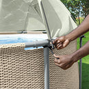 Bestway Above Ground Pool Sun Canopy for Round Pools