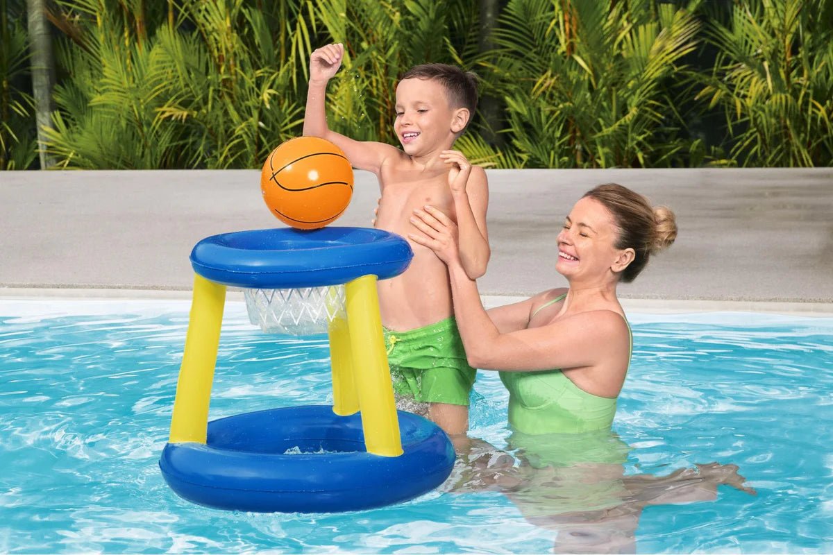 Bestway Inflatable Splash ‘N’ Hoop Inflatable Floating Water Game - BW52418