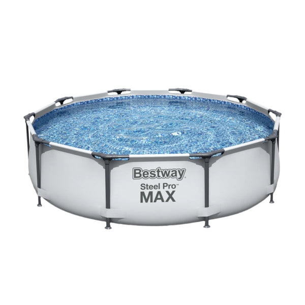 Bestway Steel Pro Frame Swimming Pool with Pump - 10 feet x 30 inch - New Generation BW56408