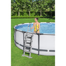 Bestway Steel Pro Max Frame Set Above Ground Pool - Blue, 15 Ft - New Generation BW56438