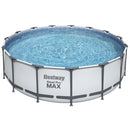 Bestway Steel Pro Max Frame Set Above Ground Pool - Blue, 15 Ft - New Generation BW56438