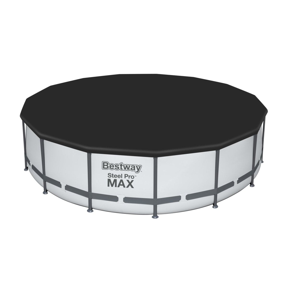 Bestway Steel Pro Max Frame Set Above Ground Pool - Blue, 15 Ft - New Generation BW56438