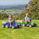 Children’s Electric 12V Ride On Tractor With Trailer and Remote