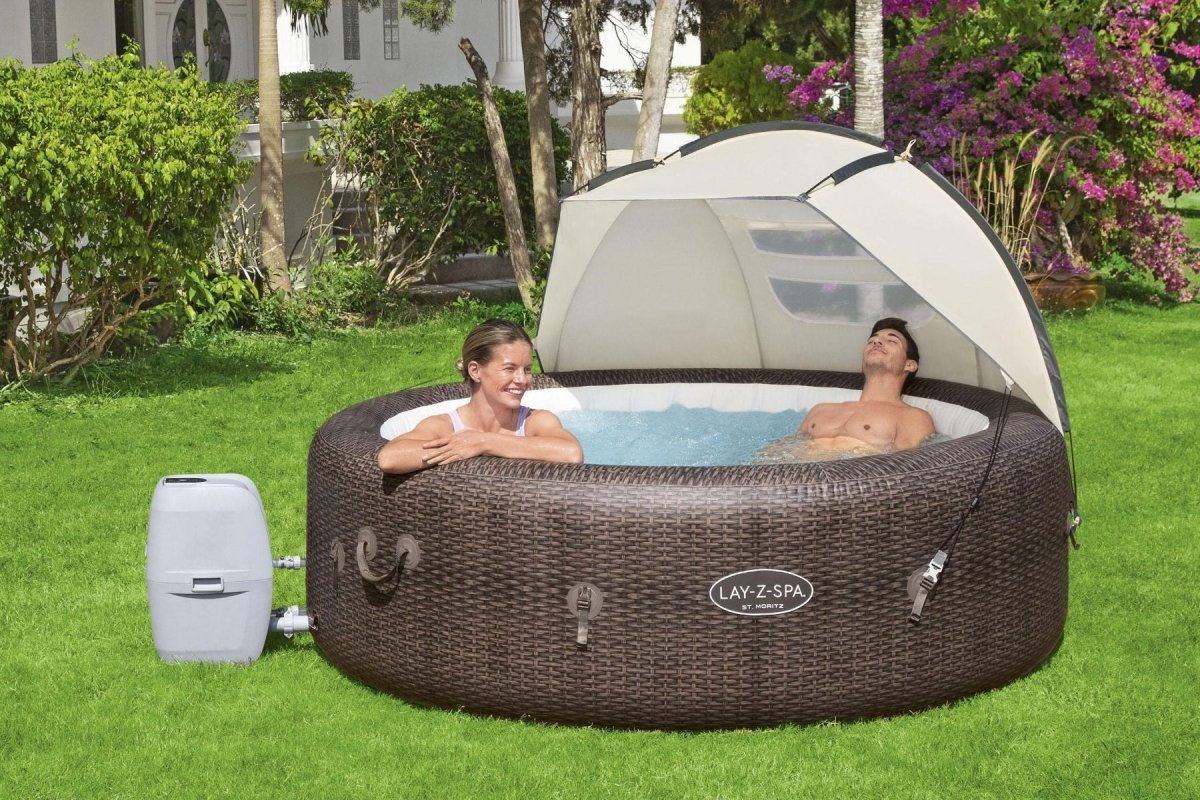 Lay - Z - Spa 6ft x 37in x 43in Canopy for Hot Tubs and Spa’s – BW60304