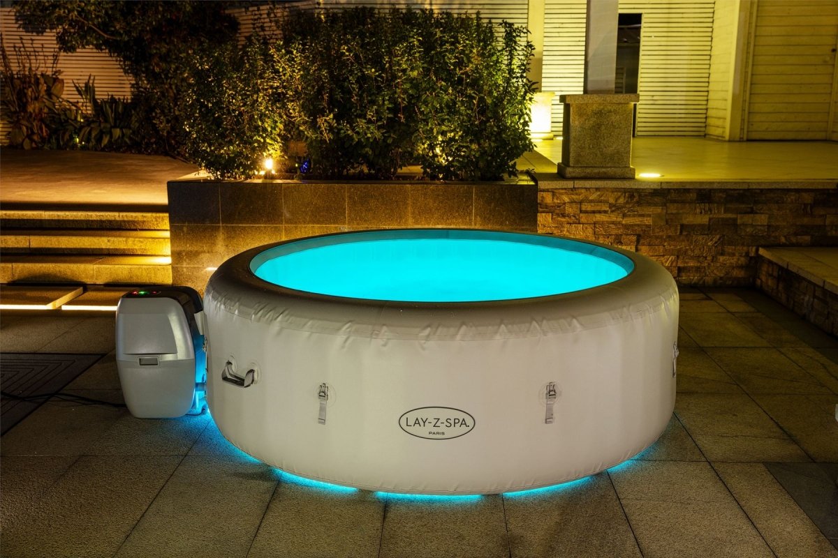 Lay - Z - Spa 77in x 26in Paris AirJet Inflatable Hot Tub Spa – BW60013