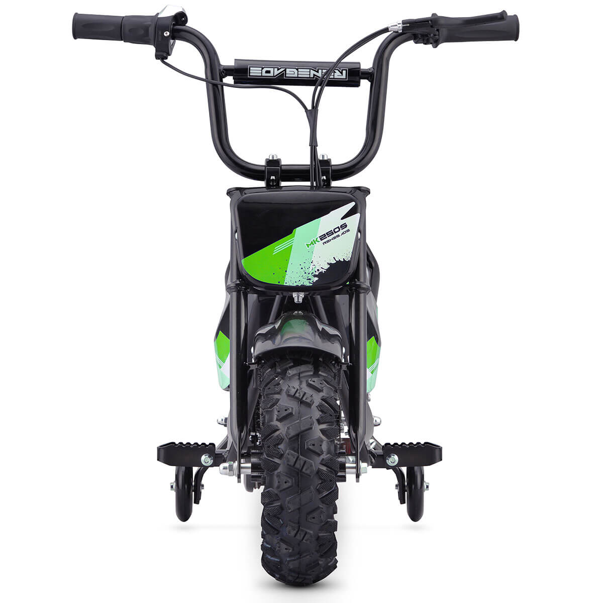 New Edition Renegade MK250 Kids 24V Electric Dirt Bike - Green