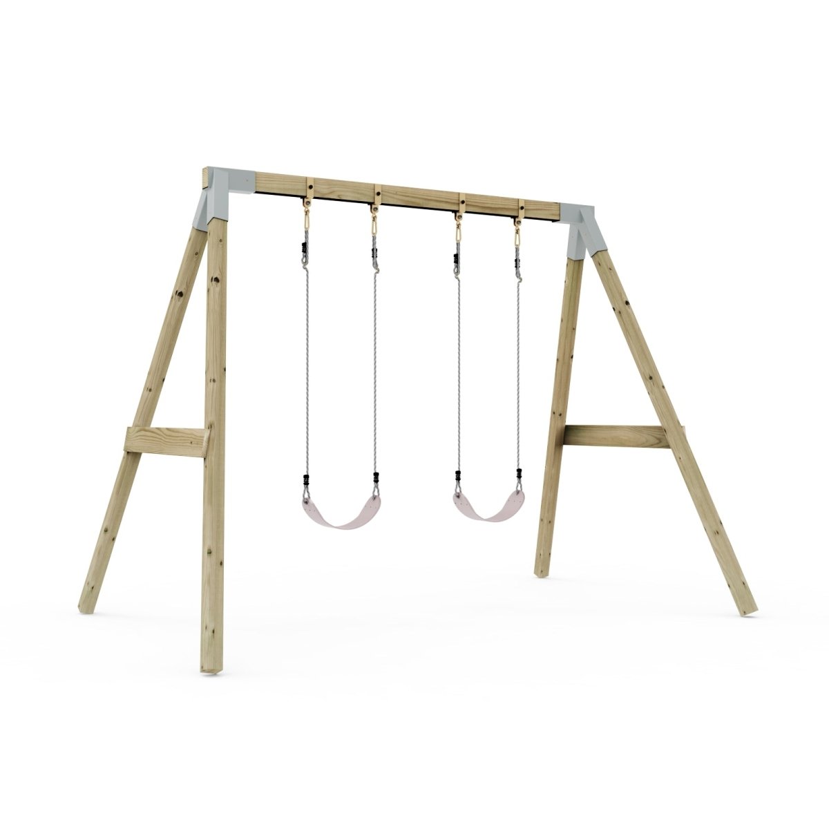 PolarPlay Premium Double Swing Set