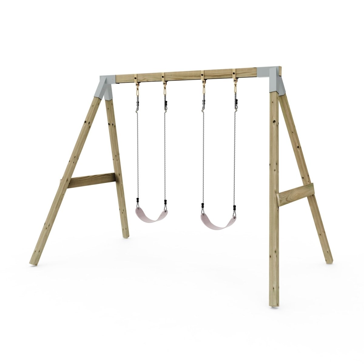 PolarPlay Premium Double Swing Set