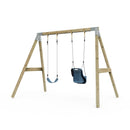 PolarPlay Premium Double Swing Set