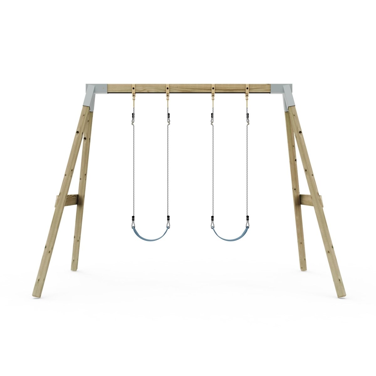 PolarPlay Premium Double Swing Set