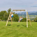 PolarPlay Premium Double Swing Set