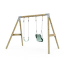 PolarPlay Premium Double Swing Set