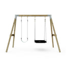 PolarPlay Premium Double Swing Set