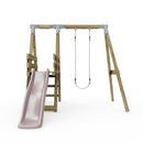 PolarPlay Premium Single Swing Set with Slide