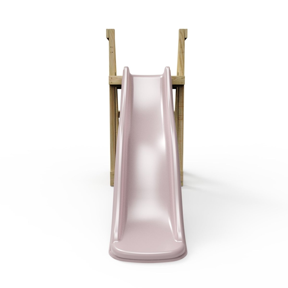 Rebo 6 ft Freestanding Kids Slide - Dusky Pink