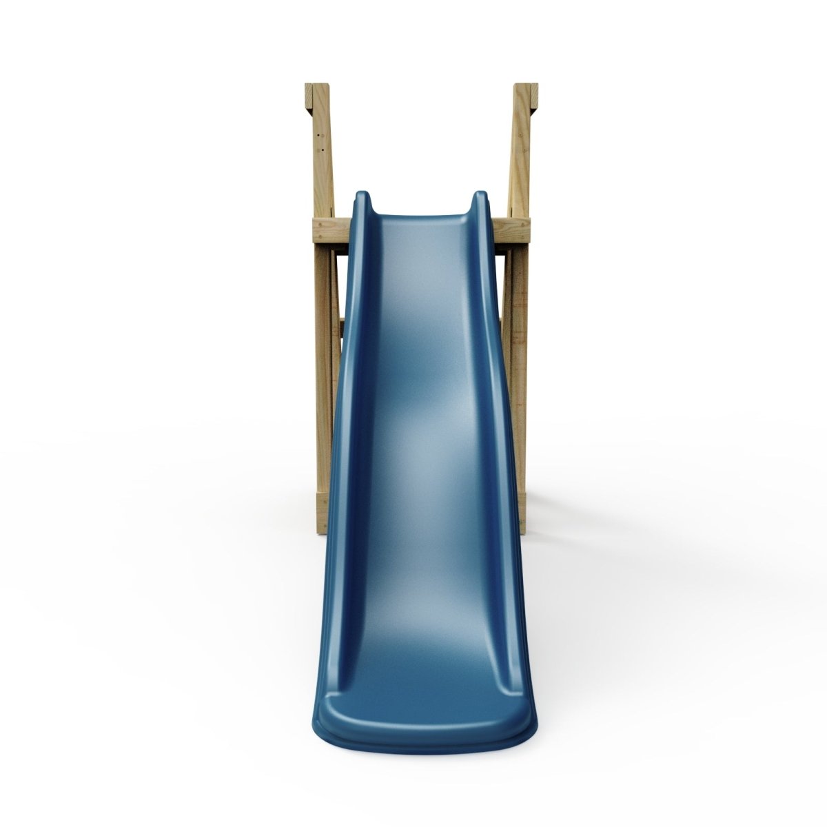 Rebo 6 ft Freestanding Kids Slide - Navy Blue