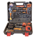 Rebo Cordless 21V Impact Drill with Tool Set