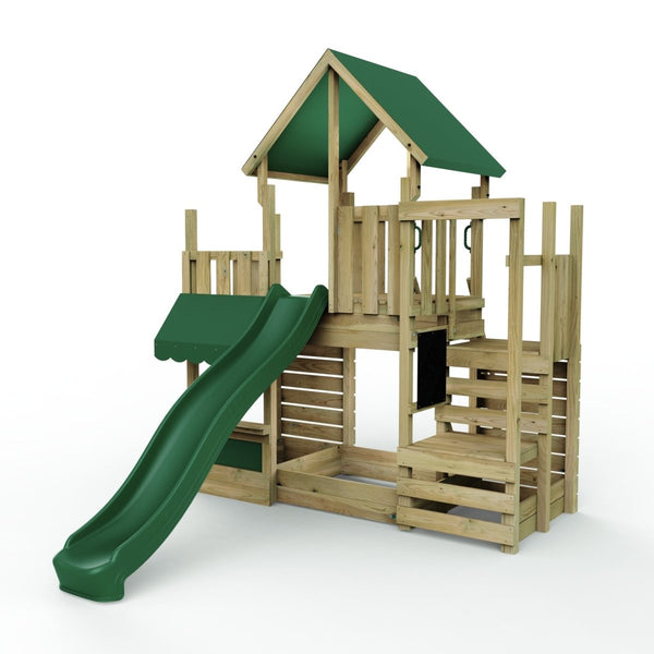 Rebo Modular Wooden Climbing Frame Adventure Playset - M22 Shop