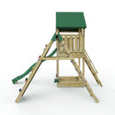 Rebo Modular Wooden Climbing Frame Adventure Playset - Swing & Climb Wychwood