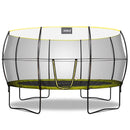 Rebo Oval Base Jump 2 Trampoline With Halo II Enclosure - 10 x 14