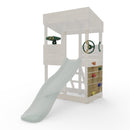 Rebo Wooden Lookout Tower Playhouse - Add - on Adventure Pack