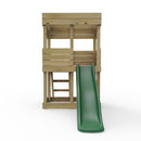 Rebo Wooden Lookout Tower Playhouse with 6ft Slide - Standard Lookout