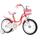 RoyalBaby Little Swan 14" Kids Bike With Stabilisers