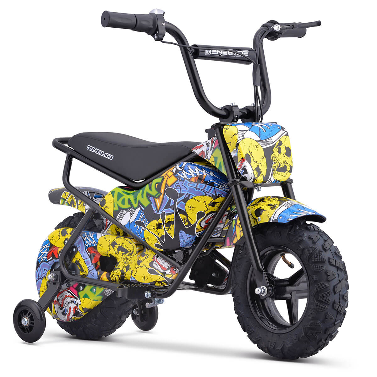 Special Edition Renegade MK250 Kids 24V Electric Dirt Bike - Comic