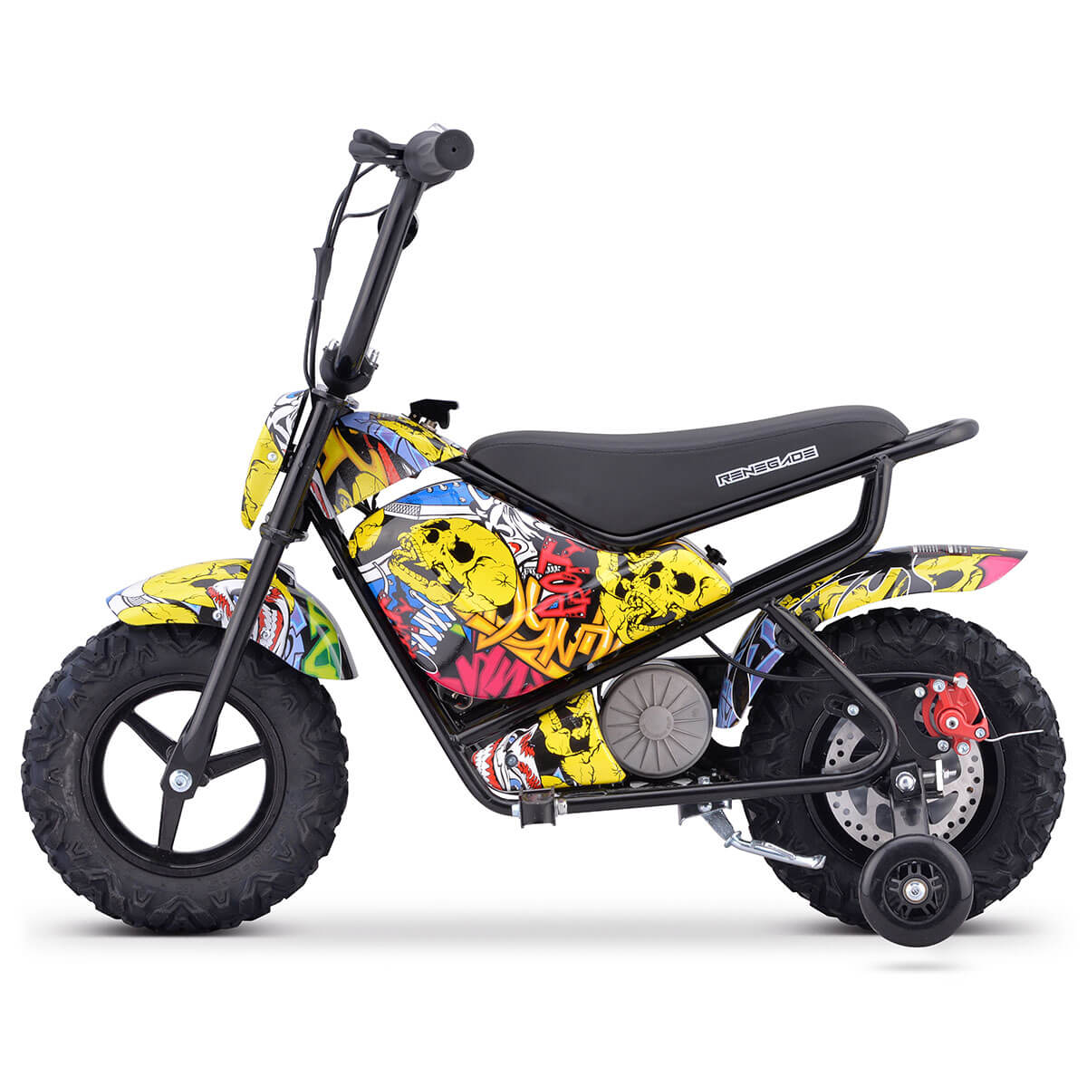 Special Edition Renegade MK250 Kids 24V Electric Dirt Bike - Comic