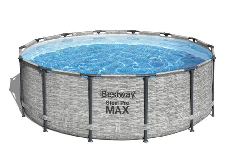 Bestway 14ft x Pool Pro Above Max Ground Steel Swimming 48in