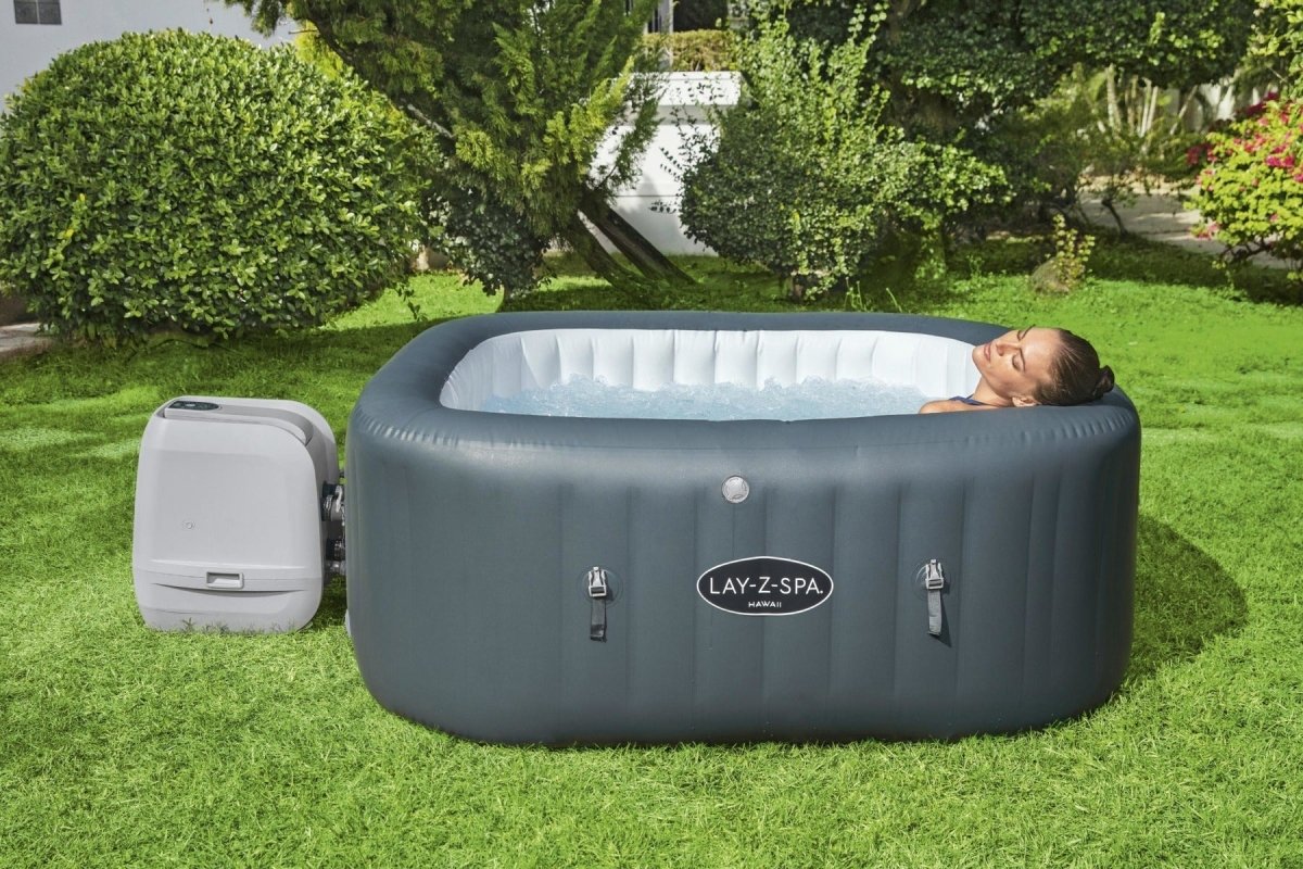 Hot Spa Tub Inflatable HydroJet Pro Lay-Z-Spa 6ft Hawaii