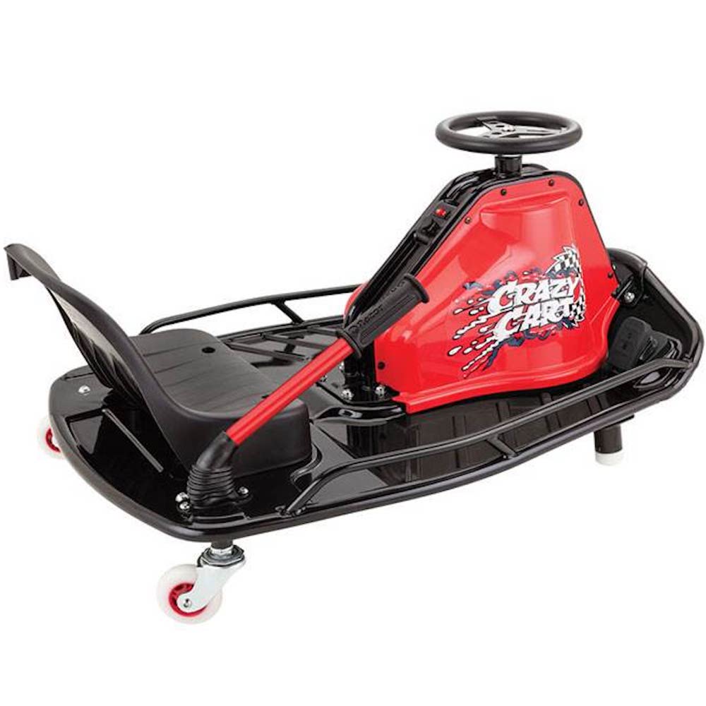 Razor Crazy Cart 24V Electric Drift Car - Red