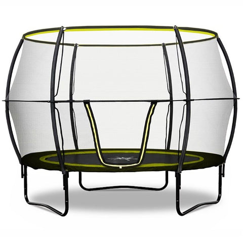 Rebo Base Jump 10FT Trampoline With Halo II Enclosure