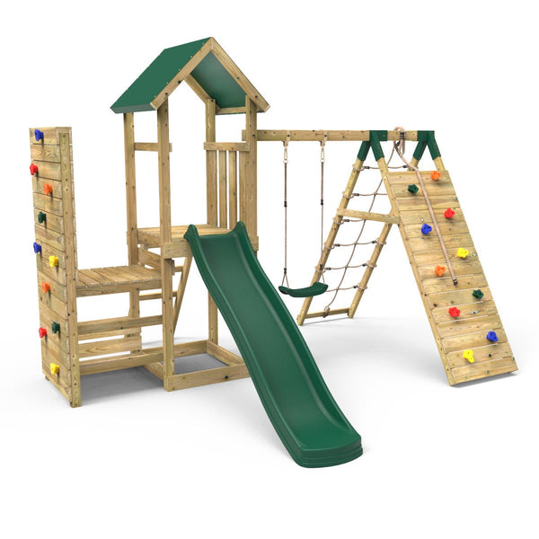 Rock best sale climbing playset