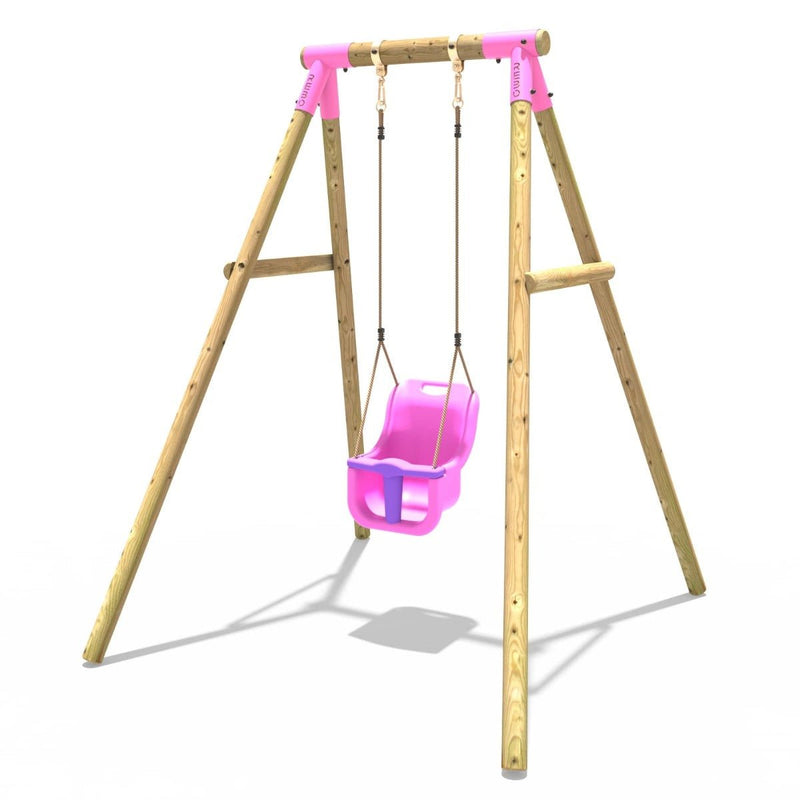 Wooden baby swing fashion outdoor