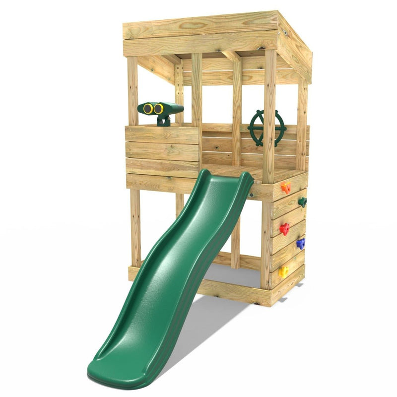 Kids playhouse and slide on sale