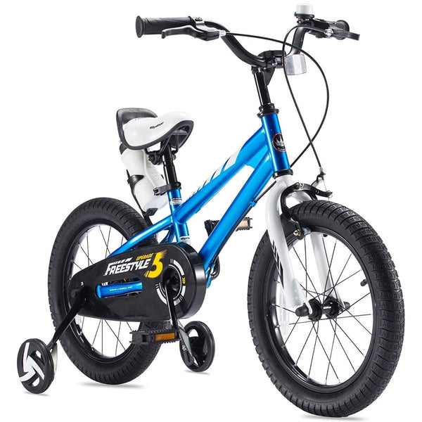 RoyalBaby Blue Freestyle Kid s 12 Bicycle Stabilisers